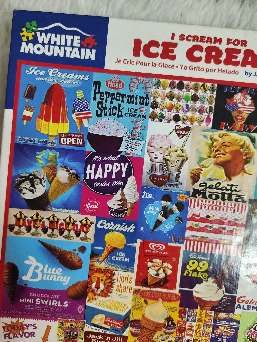 I. SCREAM FOR ICE CREAM 1000 Piece Puzzle - Picture 2 of 10